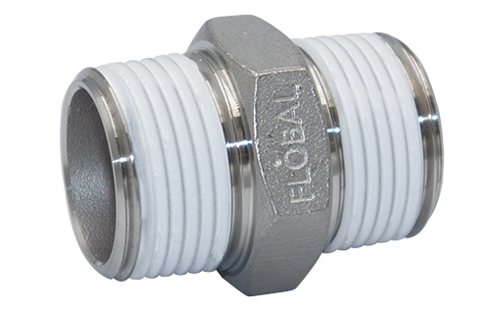 六角ニップルシール剤付き継手